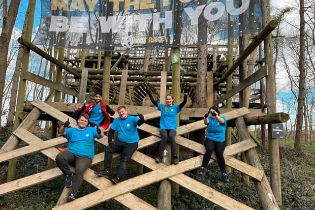 The 3RS IT Solutions team took on an assault course to raise cash for Teamwork Trust