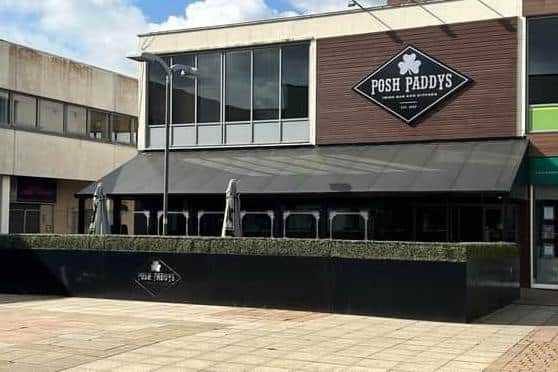 Posh Paddy's in Queen's Square, Corby. Image: National World.