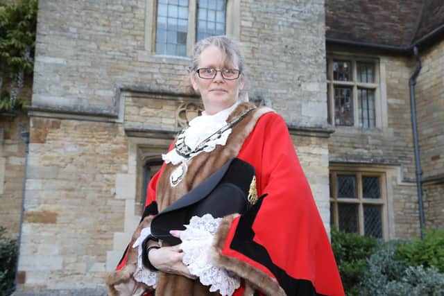Cllr Tracey Smith Mayor of Rushden
