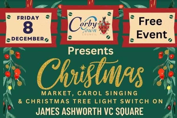 The Corby Town Council Christmas Market takes place on December 8.