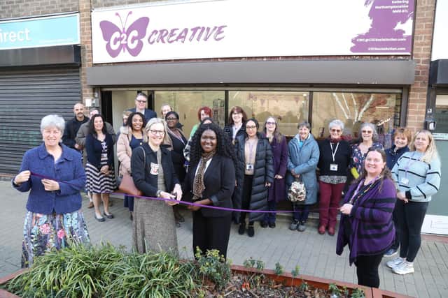 The official opening of the relocated and expanded Kettering Women's Centre/ National World