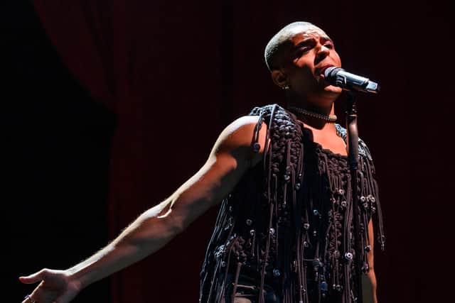 Layton Williams performing in his solo show (photo: Steve Ullathorne)