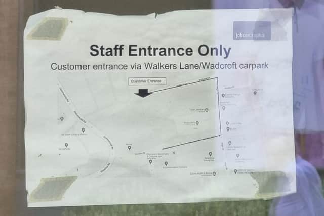 'Customers' are being directed to Walkers Lane