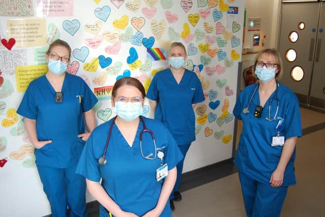 The KGH Call4Concern team at its launch in February 2022.