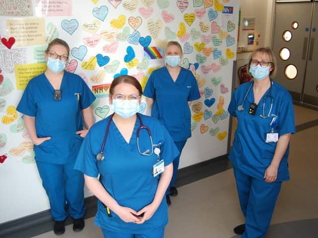 The KGH Call4Concern team at its launch in February 2022.