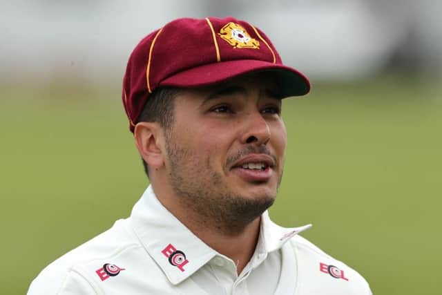 Northants skipper Ricardo Vasconcelos