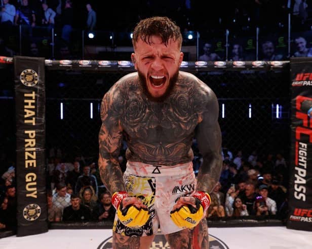 Jordan Vucenics victory cry