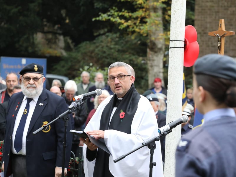 Corby Remembrance Sunday service :