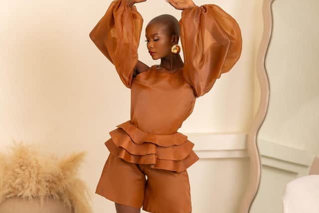 One of Ifeyinwa's designs