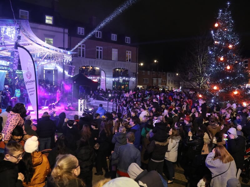 Kettering light switch on 2023:Kettering Christmas Lights Switch On