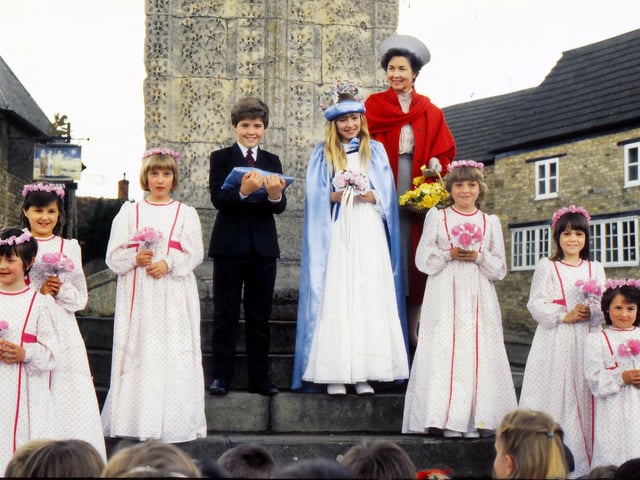May Day Geddington School 1986