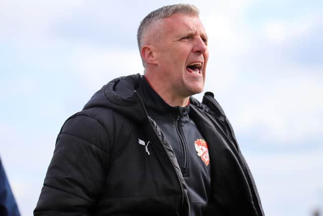 Kettering Town boss Richard Lavery