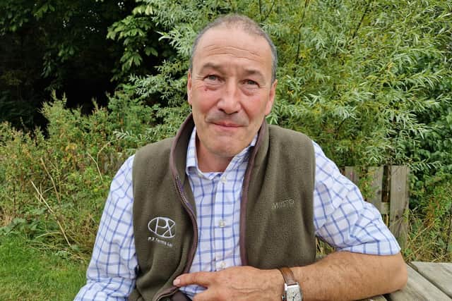 Matthew Robinson who farms at Drayton