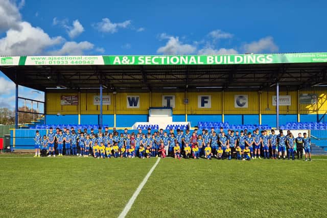 Hannah Solicitors and K9 Security Protection have sponsored Wellingborough Town's entire youth section