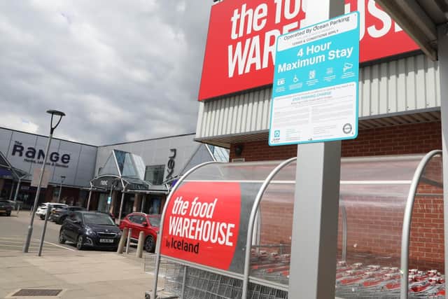 The signs were erected at the site on May 31
