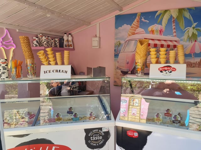 How cool does the new ice cream shop look?!