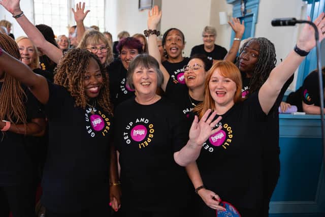 Wellingborough Community Gospel Choir recently returned from Edinburgh Fringe Festival