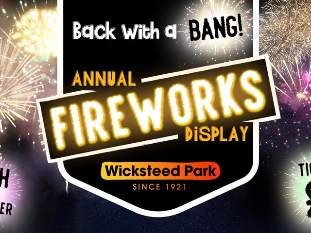 Wicksteed Park in Kettering has promised that this year’s firework display on Saturday, November 5 will be “legendary.” They have live entertainment lined up with fairground rides and VIP packages. The event kicks off from 5pm and tickets cost £5 per person. Tickets are available now and can be booked at https://wicksteedpark.org/product/annual-fireworks-display/.