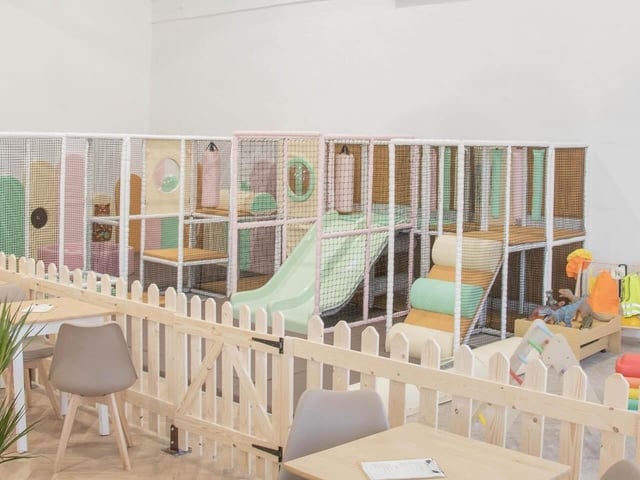 The new play area looks great