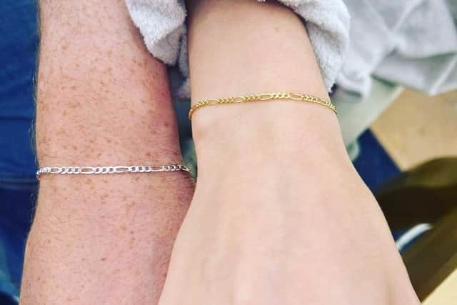 His & Hers Matching Permanent Bracelets