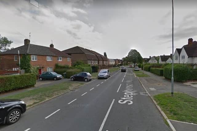 File image of Stephenson Way, Corby: Google