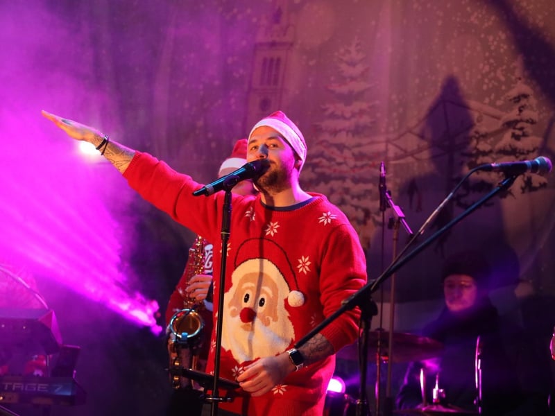 PICTURE SPECIAL: Kettering Christmas lights switch on event 2024