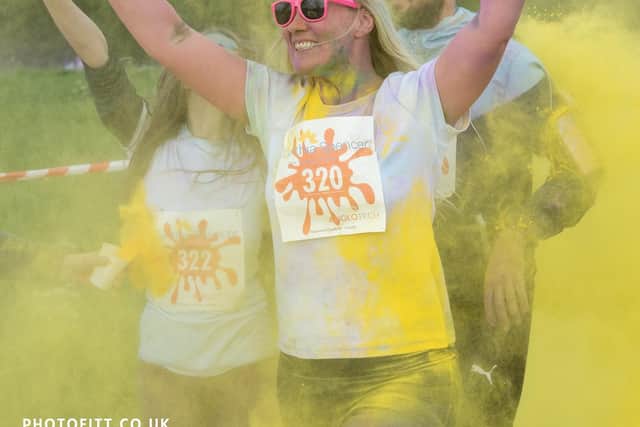 A previous Colour Run event.