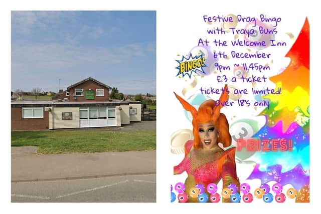 The evening starts at 9pm at The Welcome Inn