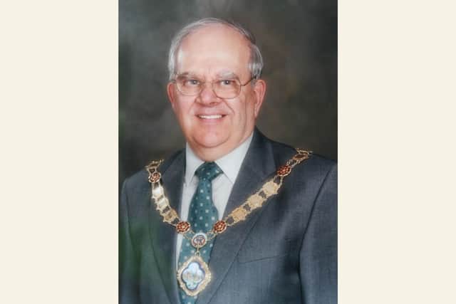 Robin Underwood was town mayor of Rushden in 2003 to 2004