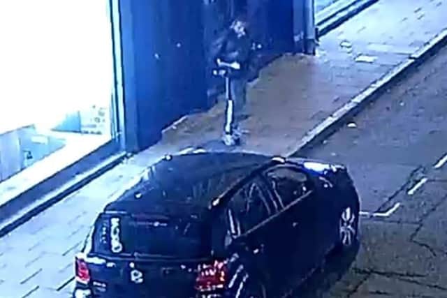 CCTV released by Northants Police of the person they would like to trace/Northants Police