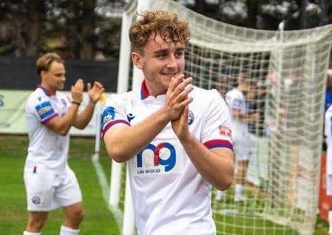 Aidan Webster has joined Wellingborough from AFC Rushden & Diamonds (Picture: Shaun Frankham)