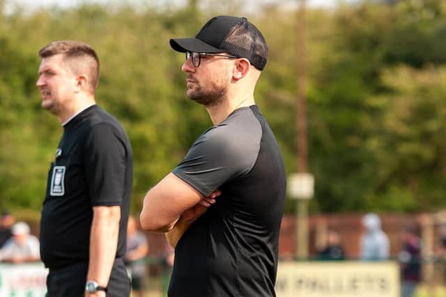 It was a good day for Wellingborough Town boss Jake Stone and his players (Picture: Jim Darrah)