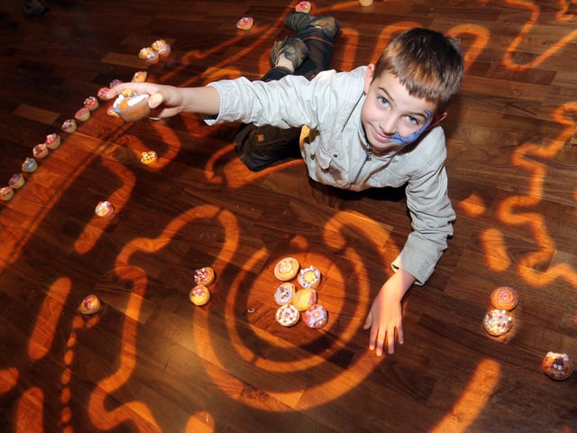 Corby The Core's 1st birthday: Nine-year-old Maciej Iskra (November 2011)