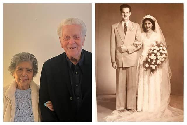 Duncan and Maureen, from Wellingborough, celebrated 75 years as a couple this week