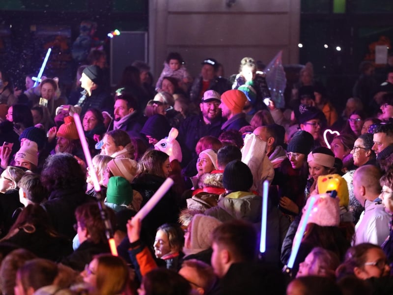 PICTURE SPECIAL: Kettering Christmas lights switch on event 2024