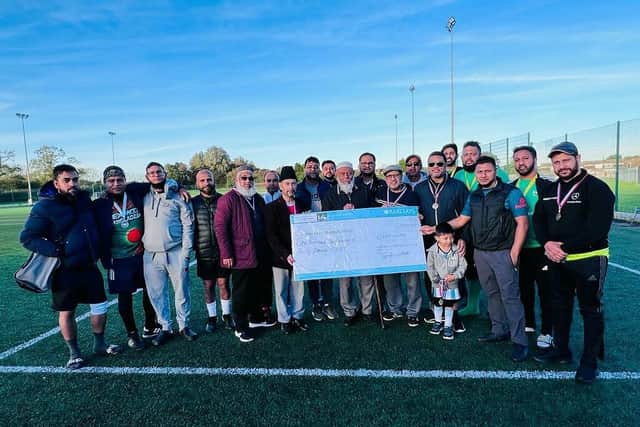 In total the tournament managed to raise £1,640