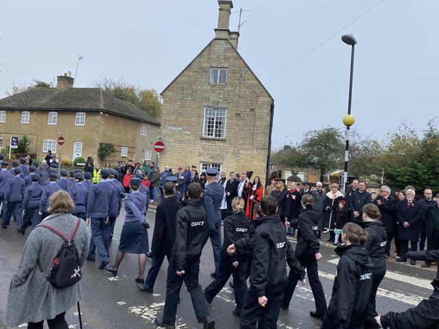 Corby Remembrance Sunday Parade and Service of Remembrance 2022