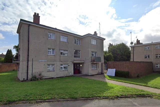 The explained death happened in Rhymer House in Chalcombe Avenue.