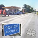 There was a two-vehicle collision at the A43 Hannington crossroads yesterday (Tuesday)