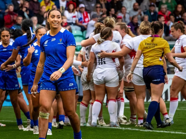 Samoa could only smile as England racked up a big score