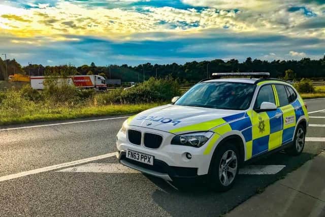 A Wellingborough man has been charged after drugs were found in the M1 car stop
