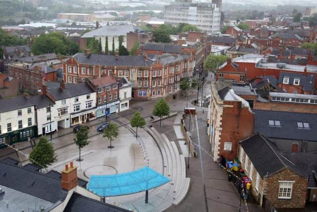 It will remain as Kettering town centre.