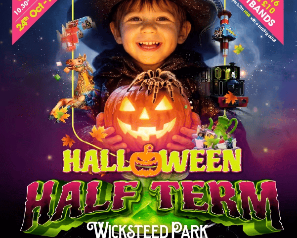 Halloween half-term fun at Wicksteed Park