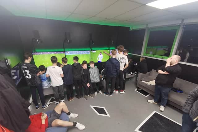 When the VR headsets come off, the game’s far from over. Our Console Corner is where the party continues — 4 Xbox Series X consoles, comfy sofas, and loads of laughs with your crew.