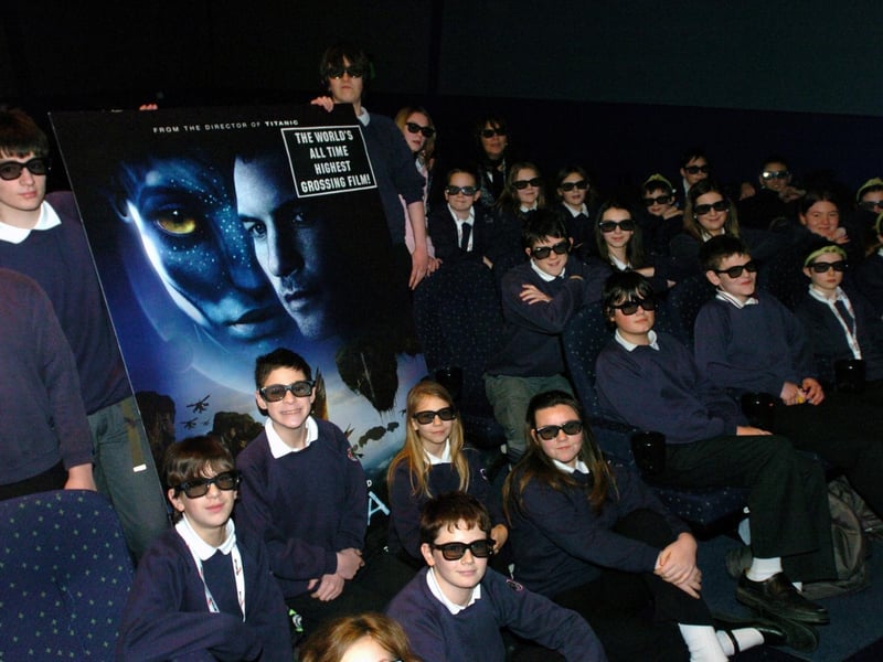 KETTERING. Odeon cinema hosted nearly 50 pupils from Rushden Community College for a private screening of Avatar organised by the school's film club. 2/11/2010 : Retro special from the archive of the Odeon, Kettering