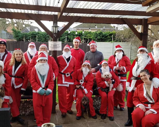Graham Campbell and his team of festive fundraisers