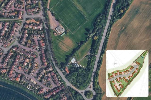Plans are on land south of Rushden and Higham Rugby Club