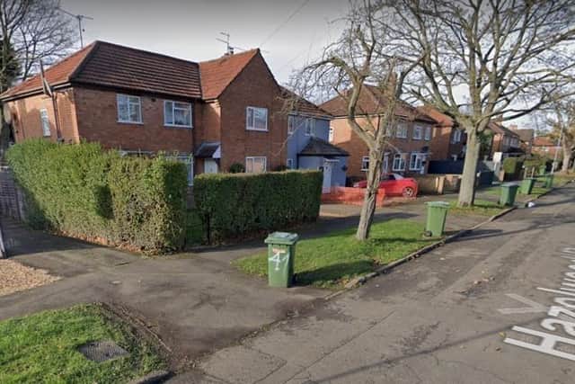 The incident happened in an alleyway between Lodge Green Road and Dovedale Road