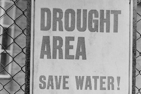 People were urged to save water