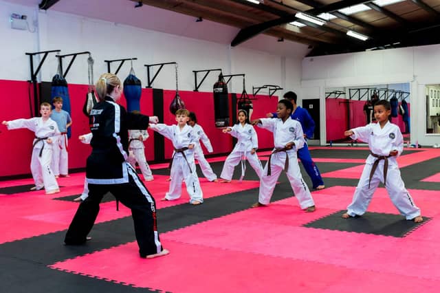 Proaction Martial Arts Students in action